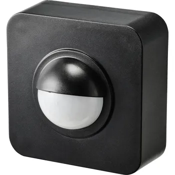 Pohybové čidlo Sygonix SY-5046552 na omítku detektor pohybu PIR 120 ° černá IP65