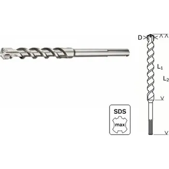 Příslušenství k vrtačce Vrták do betonu SDS-MAX-4