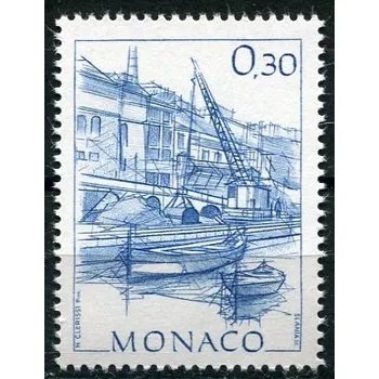 Poštovní známka (1984) MiNr. 1638 ** - Monako - Rané pohledy na Monako.