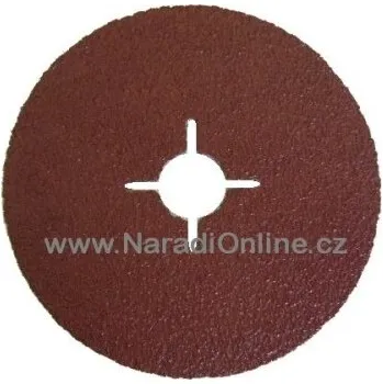 Brusný kotouč vulkanfíbrový výsek korundový KF 787, 125/P080
