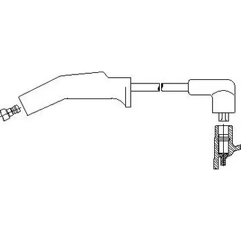 Zapalovací kabel zapalovací kabel, , BREMI, 885/62