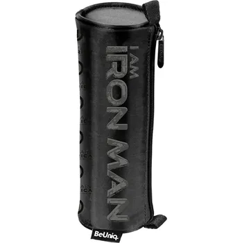 Penál Paso Školní pouzdro Iron Man kulaté