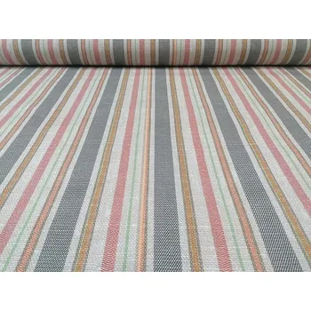 BYTEMA Dekorační látka KALAMA PRUHY šíře 140 cm