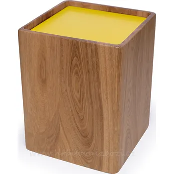 Smuteční dekorace Designová urna dubová žlutá Y