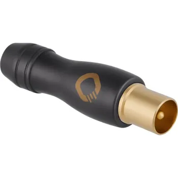 Anténní kabel Oehlbach D1C62005 koaxiální zástrčka Pozlacený Připojení kabelu: IEC konektor na koaxiální kabel 1 ks