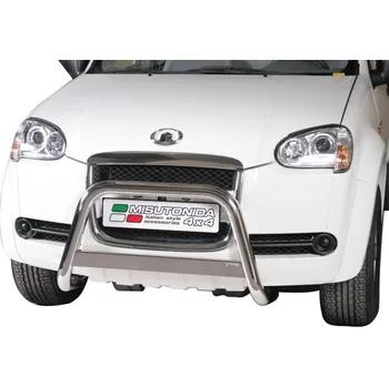 Tuning Přední ochranný rám Medium GREAT WALL Wingle 2009-11 Misutonida MED/267 Leštěný nerez