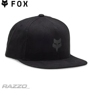 Kšiltovka Pánská čepice FOX Head SnapBack Hat Black Charcoal Dospělá - UNI