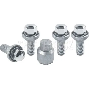 Autodoplněk Pojistné bezpečnostní šrouby M14x1,5x27 kulová R14, klíč 17, SICUKOSMOS BK527R14, Mercedes