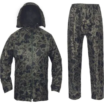 Rybářské oblečení CERVA Carina oblek s kapucí camouflage