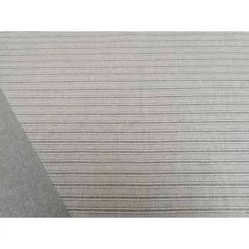 BYTEMA Dekorační látka Iris pruhy - šedé 72 šíře 140 cm