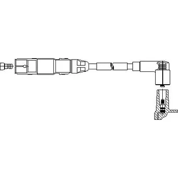 Zapalovací kabel zapalovací kabel, , BREMI, 193/99