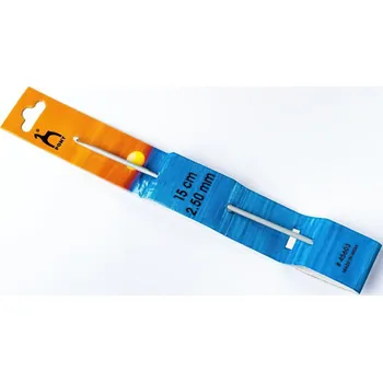 Háček na háčkování PONY, hliník / teflon 45603, velikost 2,5mm, délka 15cm