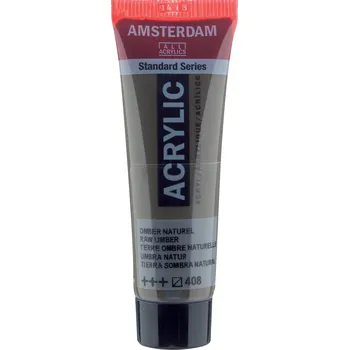 Vodová barva Akrylová barva Amsterdam Standard - 408 Raw Umber Objem: 20 ml