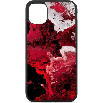 Náhradní kryt pro mobilní telefon Kryt na mobil iPhone splash of red iPhone: 15 Pro