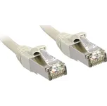LINDY 45580 RJ45 síťové kabely, propojovací kabely CAT 6 S/FTP 0.30 m šedá s ochranou 1 ks