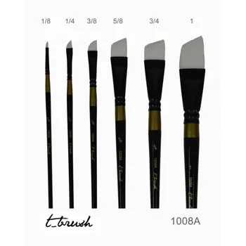 Umělecký štětec Štětec na akryl a olej - T_brush, syntetický, zkosený, 1/8