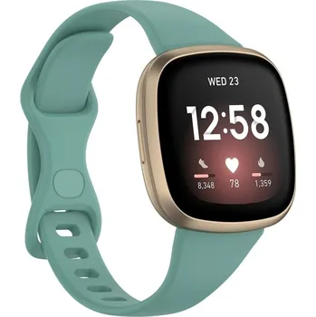 VSECHNONAMOBIL 51406 BUTTERFLY Řemínek pro Fitbit Versa 4 / 3 / Fitbit Sense zelený