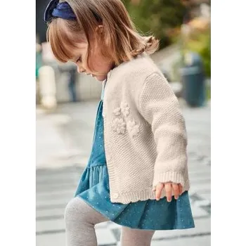 Dívčí svetr dětský teplý svetr na knoflíčky Mayoral 2314-50 velikost 98