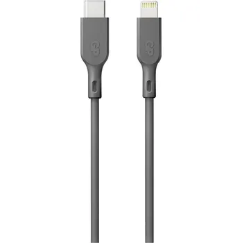 GP Nabíjecí kabel USB USB 2.0 USB-C ® zástrčka, Apple Lightning konektor 1.00 m šedá GPCBCL1PGYUSB221