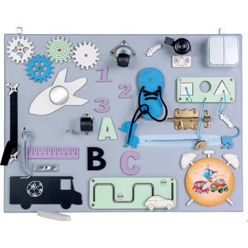 Activity board Dřevěná manipulační deska 50 x 37,5 cm