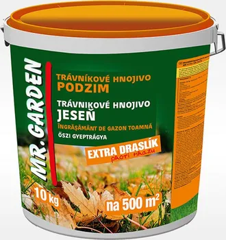 Hnojivo Mr. Garden podzimní trávníkové hnojivo 10 kg