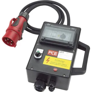 Elektrická zásuvka PCE Traunsee 9216211 CEE ochranná zástrčka, 20 A, 5pólová, 400 V, 1 ks