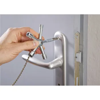 Rozvaděč TOOLCRAFT TO-6707229 klíč ke skříňovým rozvaděčům 1 ks