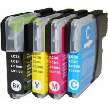 Sada TONERSYP náplní pro Brother LC-1100 CMYK, DCP-6690/MFC-5895/6490