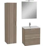Koupelnová sestava s umyvadlem 60 cm včetně umyvadlové baterie, vtoku a sifonu VitrA Mia cordoba KSETMIA60C