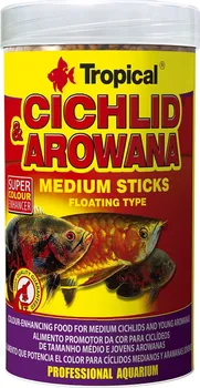 Krmivo pro rybičky Tropical Cichlid/Arowana Medium 1 l