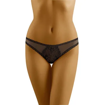 Dámské spodní prádlo Černé klasické kalhotky Riva od Wol-Bar pro ženy, XL i510_40795391721