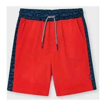 Chlapecké kraťasy červené sportovní dětské kraťasy Mayoral 3240-28 velikost 116