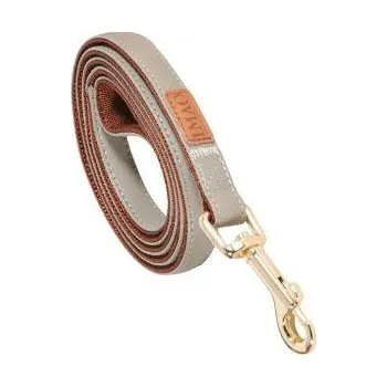 Vodítko pro psa Vodítko pes MAYFAIR béžová 25mm 1,2m Zolux
