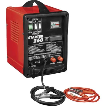 Nabíječka baterií Helvi 77210 nabíječka, dílenská nabíječka, 12 V, 24 V, 18 A, 18 A