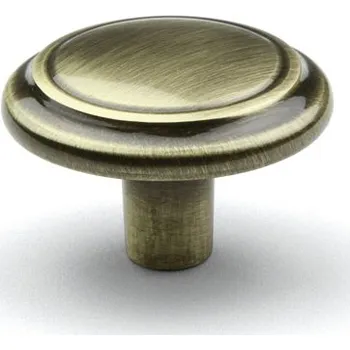 Nábytkové kování TULIP Knop Turia starozlatá (TULIP Knop Turia starozlatá)