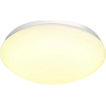 Venkovní osvětlení BIG WHITE LIPSY 30 Dome LED, venkovní nástěnné a stropní nástavbové svítidlo, bílá, IP44, 3000/4000K 1002020