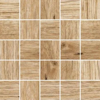Obklad Oregon wood mosaic - obkládačka mozaika 25x25 hnědá lesk 150556