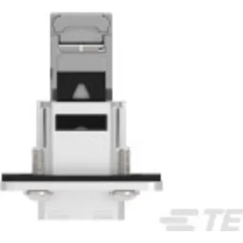 Elektrická zásuvka TE Connectivity Konektor RJ45 1-2120871-1 zásuvka, vestavná Počet pólů 8P8C černá 1 ks