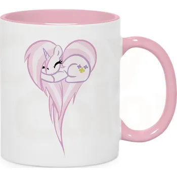 Gravírování Fotohrnek s růžovým uchem a vnitřkem