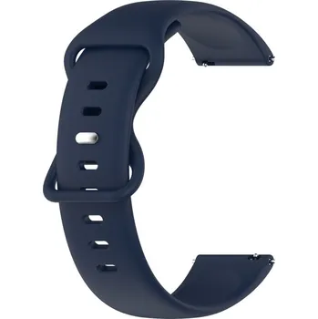 VSECHNONAMOBIL 48045 BUTTERFLY Silikonový řemínek Samsung Galaxy Watch 4 (40/44mm) 4 Classic (42/46mm) tmavomodrý