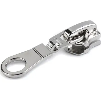 Zip Jezdec ke kovovým staromosazným zipům No 5