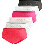 FANNIFEN Dámské kalhotky PUNTÍKY YW4134 - 3 ks v balení Velikost: 2XL