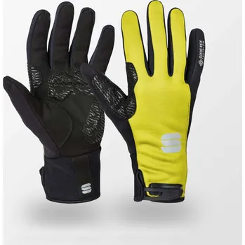 Cyklistické rukavice SPORTFUL Cyklistické rukavice dlouhoprsté - WS ESSENTIAL 2 - žlutá/černá XL