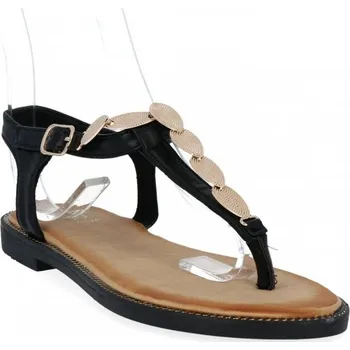 Dámské sandále dámské sandálky Givana černá BJ552