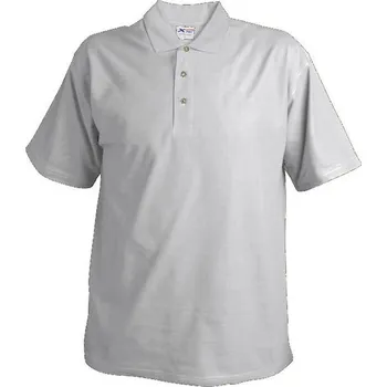 Pánské tričko Pánská pique polokošile Xfer 220 - šedá, S