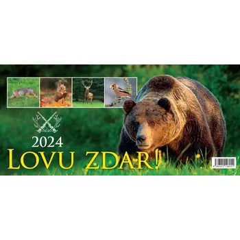 BB Art Stolní kalendář Lovu zdar! 2024 Kalendář BB Art Stolní kalendář Lovu zdar! 2024