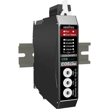 Relé Deditec COS-DA2-16_ISO multifunkční modul CANopen, vstupy počet vstupů: 0 x, výstupy Počet výstupů: 2 x, 7 V, 24 V