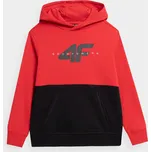 4F 4FJAW23TSWSM628 RED Dětská mikina EU 152