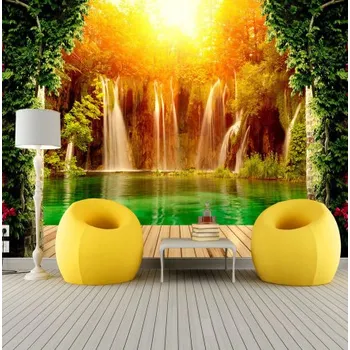 Fototapeta Solution Media 3D tapeta - Východ slunce MU1109 5 - Imitace kůže - Vliesová tapeta - 320g/m2