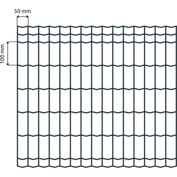 Pletivo Pletivo svařované 100x50x2,5-1800mm 25m antracit